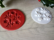 Load image into Gallery viewer, Ho Ho Ho Christmas Embosser Stamp | Christmas Cake Cookies Soap Pottery Stamp |
