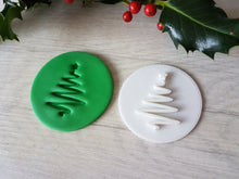 Load image into Gallery viewer, Christmas Tree Embosser Stamp | Christmas Cake Cookies Soap Pottery Stamp |
