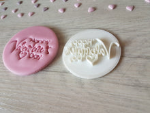 Load image into Gallery viewer, Happy Valentine&#39;s Day Embosser Stamp | Cookie Biscuit Pottery Stamp |
