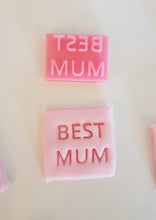 Load image into Gallery viewer, Best Mum Embosser Stamp|Christmas Cookies|Gift for Mum
