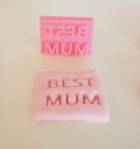 Best Mum Embosser Stamp|Christmas Cookies|Gift for Mum