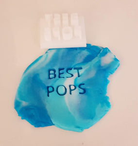 Best Pops Stamp|Icing|Baking|Cookie Stamp|Father's Day Gift|Birthday|Husband|Partner|Daddy|Grandad