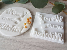 Load image into Gallery viewer, Getting Hitched Embosser Stamp| Cookie Soap Pottery Stamp|
