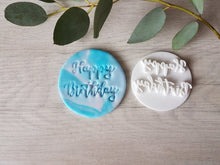 Load image into Gallery viewer, Happy Birthday Embosser Stamp | Cookies Soap Pottery Stamp|
