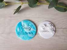 Load image into Gallery viewer, Baby Shower (style 2) Embosser Stamp | Cake Cookie Soap Pottery Stamp |

