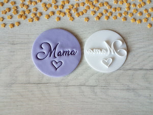 Mama Heart Embosser Stamp | Mother's Day Gift