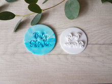 Load image into Gallery viewer, Baby Shower (style 1) Embosser Stamp | Cake Cookie Soap Pottery Stamp |
