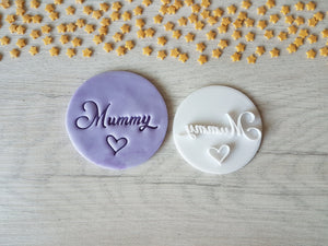 Mummy & Heart Embosser Stamp | Mother's Day Gift