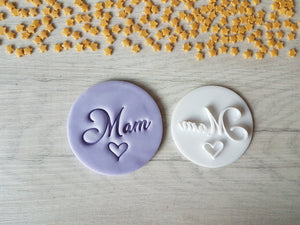 Mam & Heart Embosser Stamp | Mother's Day Gift