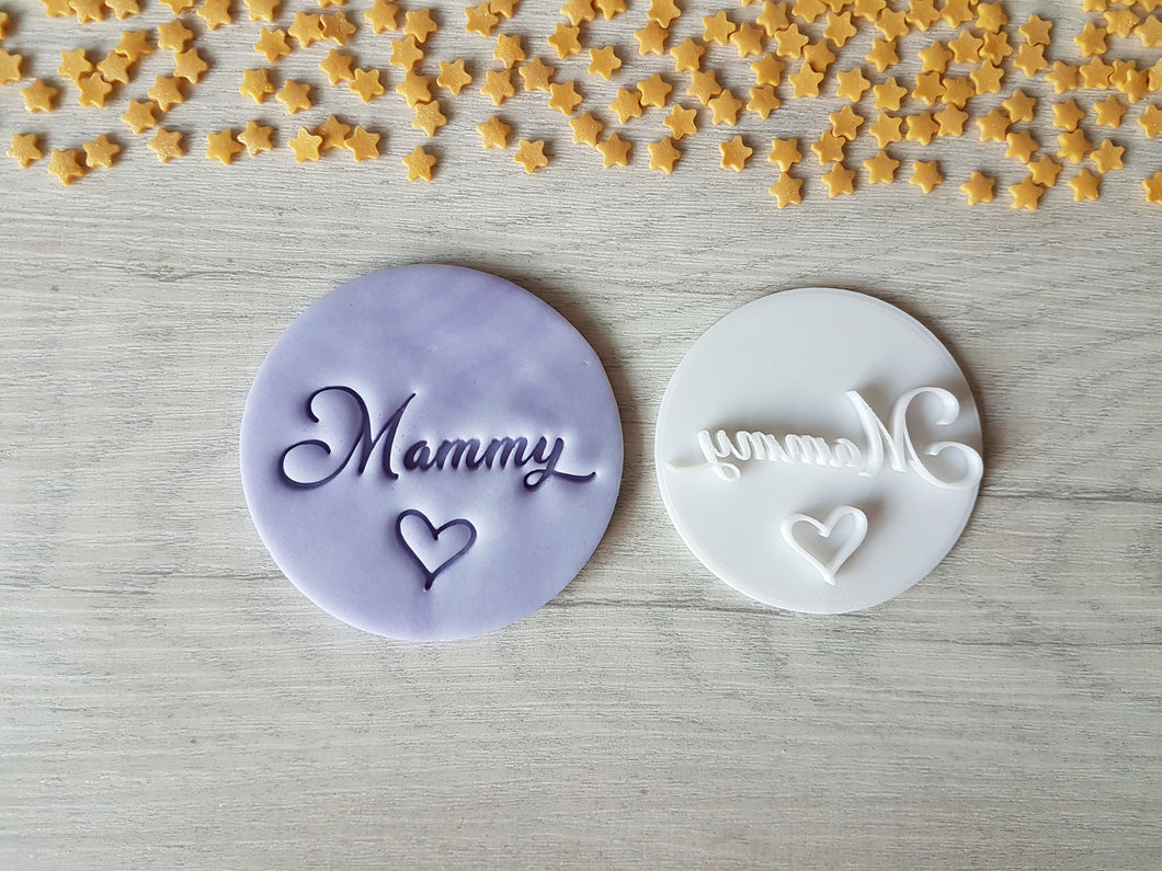 Mammy & Heart Embosser Stamp | Mother's Day Gift