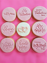 Load image into Gallery viewer, Happy Valentine&#39;s Day (Style3) Embosser Stamp | Cookie Biscuit Pottery Stamp |
