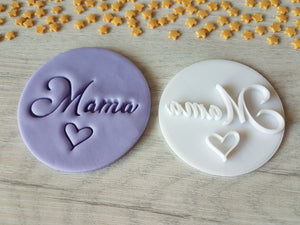 Mama Heart Embosser Stamp | Mother's Day Gift