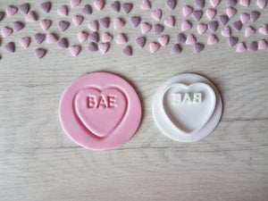 Bae Embosser Stamp | Cookie Biscuit Pottery Stamp |