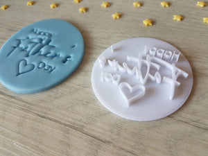 Happy Father's Day Style3 Embosser Stamp