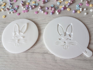 Easter Bunny Girl Raised Embosser Stamp