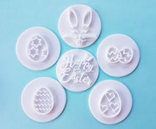 Load image into Gallery viewer, Easter Bunny Stamp | Fondant Embosser | Cookie Cake Stamp
