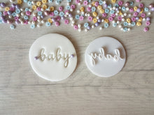 Load image into Gallery viewer, Baby Embosser Stamp | Cake Cookie Soap Pottery Stamp |
