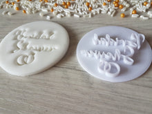Load image into Gallery viewer, Bridal Shower Embosser Stamp | Cake Cookie Soap Pottery Stamp |
