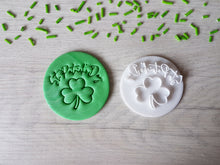 Load image into Gallery viewer, St. Patrick&#39;s Day Stamp | Fondant Embosser | Cookie Cake Stamp
