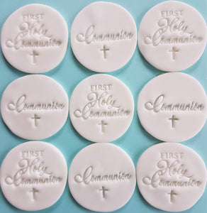Communion Embosser Stamp | Cupcake Cookie Stamp |