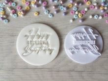 Load image into Gallery viewer, Happy Lockdown Birthday Embosser Stamp | Cookies Soap Pottery Stamp |

