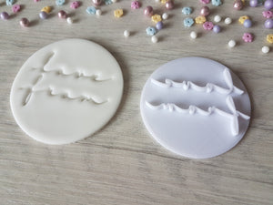 Love from Embosser Stamp | Cake Cookie Soap Pottery Stamp