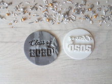 Load image into Gallery viewer, Class of 2020 Embosser Stamp | Cookie Cake Soap Pottery Stamp |
