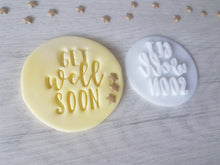Load image into Gallery viewer, Get Well Soon Embosser Stamp | Cake Cookie Biscuit Stamp

