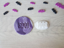 Load image into Gallery viewer, Boo! Halloween Embosser Stamp | Cake Cookie Biscuit Pottery Stamp |
