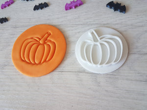 Halloween Pumpkin Embosser Stamp | Cake Cookie Biscuit Pottery Stamp |